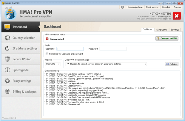 HMA Pro VPN 6.1.259.0 Crack & License Key Free Download 2022