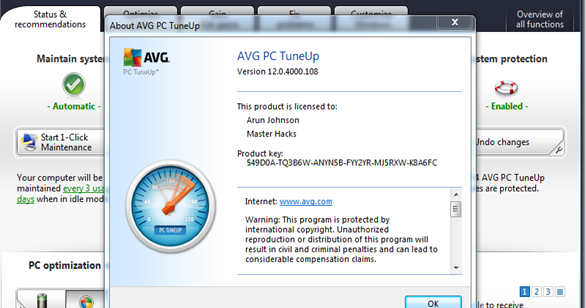 AVG PC TuneUp Crack 21.11.6810.0 [Latest Version] Free Download 2022